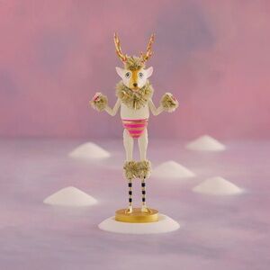 Glitterville Anthropologie La Renne Reindeer table top